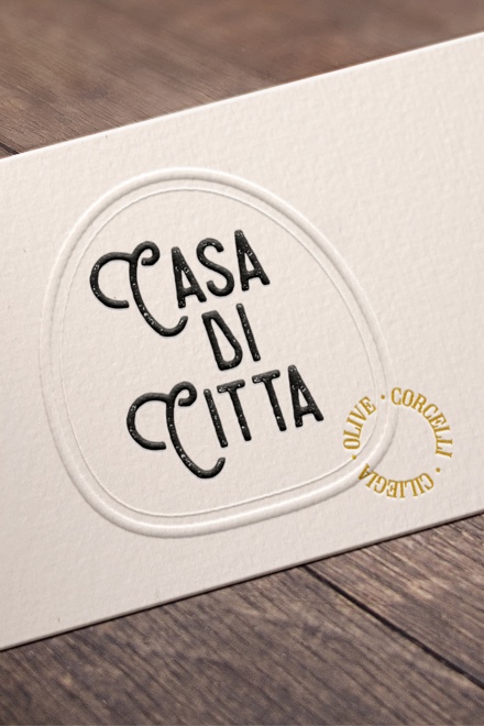 Identité graphique par l'Agence MOHA pour la Casa di Citta