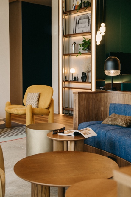 Architecture d'intérieur pour l'Hôtel Courtyard by Marriott Lyon ...
